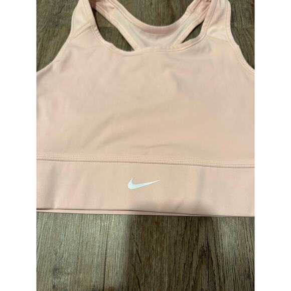 Nike Women’s Pink Sports Bra Size Large - Picture 4 of 7